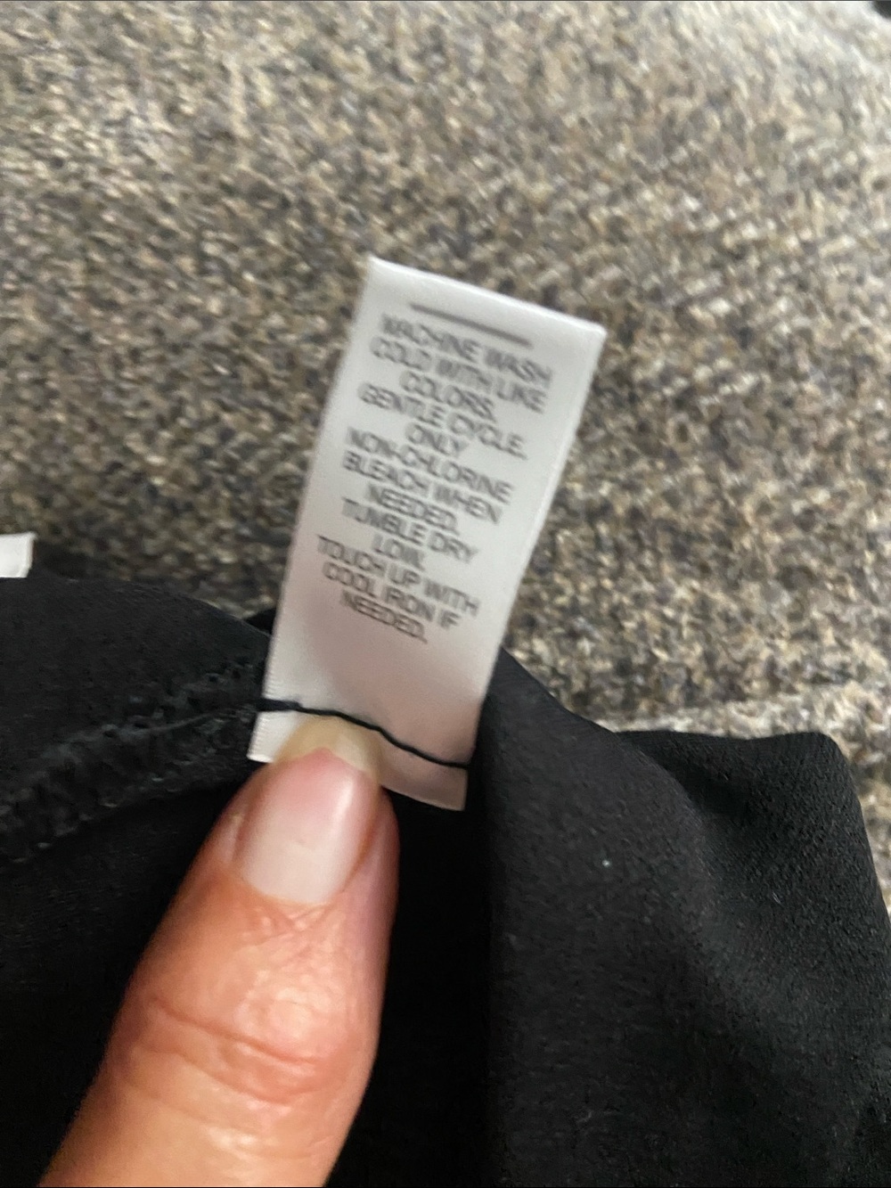 J/M Sportswear by Cato Pull On Slim Leg Stretch Ankle Pant Black Size 8 New - Picture 5 of 8